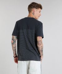 Camiseta-Masculina-com-Recorte-e-Bolso-Manga-Curta-Gola-Careca-Chumbo-9229797-Chumbo_2