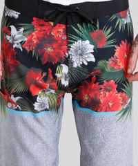 Bermuda-Surf-Masculina-com-Estampa-Floral-Cinza-9227031-Cinza_4