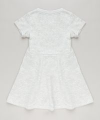 Vestido-Infantil-Curto-em-Moletom-com-No-Manga-Curta-Cinza-Mescla-Claro-9247498-Cinza_Mescla_Claro_2