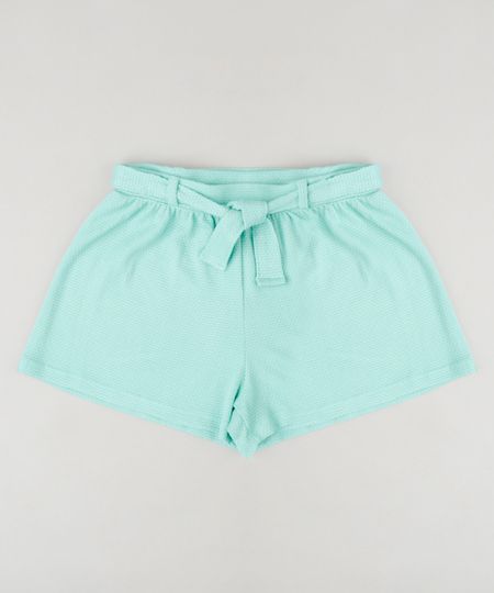 Short-Infantil-Texturizado-com-Laco-Verde-Claro-9258959-Verde_Claro_1 Short-Infantil-Texturizado-com-Laco-Verde-Claro-9258959-Verde_Claro_1