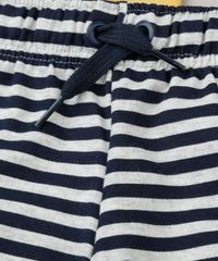 Conjunto-Infantil-de-Camiseta--Summer-Cool--Manga-Curta-Amarela---Bermuda-Listrada-em-Moletom-Cinza-Mescla-Claro-9227848-Cinza_Mescla_Claro_5