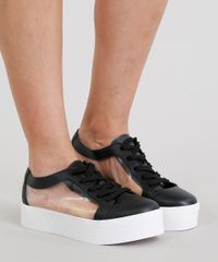 Tenis-Feminino-Moleca-Flatform-com-Recorte-Transparente-Preto-9197745-Preto_2