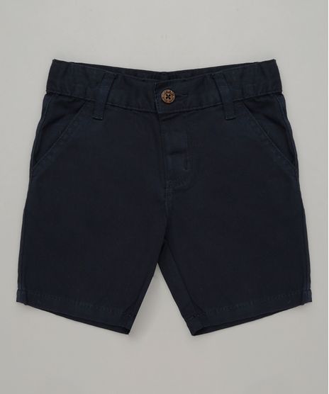 Bermuda-Color-Infantil-Reta-em-Algodao---Sustentavel--Azul-Marinho-8277086-Azul_Marinho_1