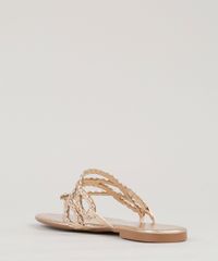 Rasteira-Feminina-Metalizada-com-Tranca-Rose-9263147-Rose_3
