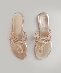 Rasteira-Feminina-Metalizada-com-Tranca-Rose-9263147-Rose_4