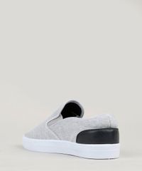Tenis-Masculino-Ollie-Slip-On-Cinza-Mescla-9250995-Cinza_Mescla_3 Tenis-Masculino-Ollie-Slip-On-Cinza-Mescla-9250995-Cinza_Mescla_3