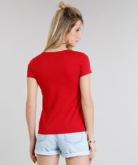 Blusa-Feminina-Mandala-Manga-Curta-Decote-Redondo-em-Algodao---Sustentavel-Vermelha-9215636-Vermelho_2