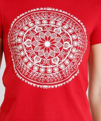 Blusa-Feminina-Mandala-Manga-Curta-Decote-Redondo-em-Algodao---Sustentavel-Vermelha-9215636-Vermelho_4