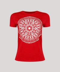 Blusa-Feminina-Mandala-Manga-Curta-Decote-Redondo-em-Algodao---Sustentavel-Vermelha-9215636-Vermelho_5