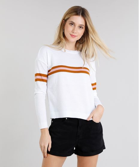 Blusao-Feminino-em-Trico-com-Listras-Manga-Longa-Decote-Redondo-Off-White-9251195-Off_White_1
