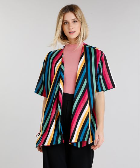 Kimono-Feminino-Listrado-Manga-Curta-Rosa-9270427-Rosa_1