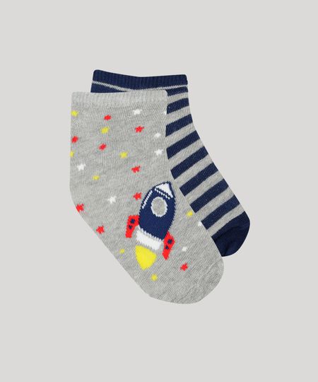 Kit-de-2-Meias-Infantis-Soquete-Estampadas-Cinza-9264126-Cinza_1 Kit-de-2-Meias-Infantis-Soquete-Estampadas-Cinza-9264126-Cinza_1