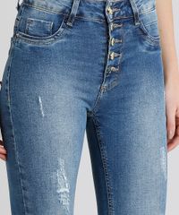 Calca-Jeans-Feminina-Sawary-Skinny-Cropped-com-Puidos-Azul-Medio-9240765-Azul_Medio_4
