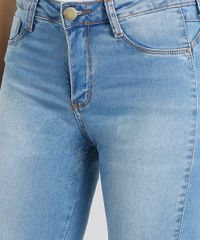 Calca-Jeans-Feminina-Sawary-Cigarrete-Push-Up-com-Puidos-Azul-Claro-9240763-Azul_Claro_4