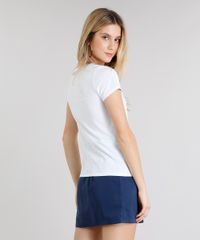 Blusa-Feminina--Soul--com-Estampa-de-Aguia-Manga-Curta-Decote-Redondo-Off-White-9211802-Off_White_2