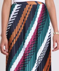 Saia-Feminina-Midi-Plissada-Estampada--Branca-9243670-Branco_4