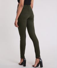 Calca-de-Sarja-Super-Skinny-Cintura-Alta-Verde-Militar-9042390-Verde_Militar_2