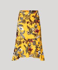 Saia-Feminina-Midi-Estampada-Floral-com-Linho-Amarelo-9086845-Amarelo_5