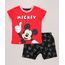 Pijama-Infantil-Mickey-Manga-Curta-Gola-Careca-em-Algodao---Sustentavel-Vermelho-9224178-Vermelho_1