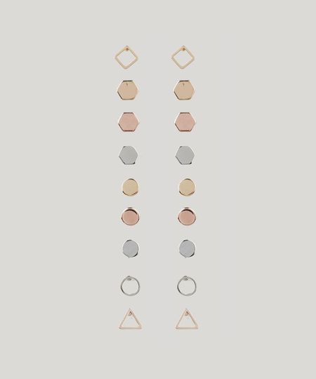 Kit-de-9-Brincos-Femininos-Geometricos-Multicor-9203339-Multicor_1