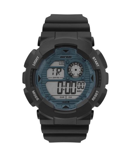 Relógio Mormaii Masculino Wave Preto MO3415D/8A Menor preço em Relógio Mormaii Masculino Wave Preto MO3415D/8A