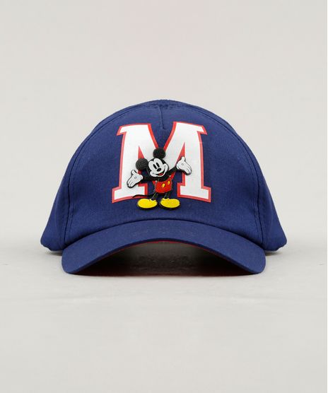 Bone-Infantil-Aba-Curva-Mickey-Azul-Marinho-9130482-Azul_Marinho_1