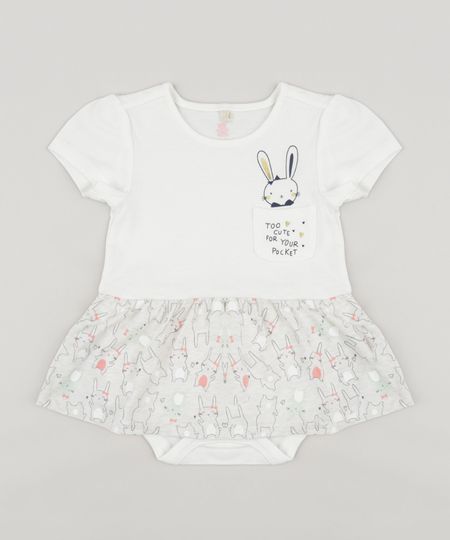 Body-Saia-Infantil-Coelhinho-com-Bolso-Manga-Curta-Decote-Redondo-em-Algodao---Sustentavel-Off-White-8953282-Off_White_1