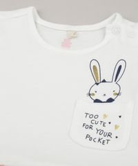 Body-Saia-Infantil-Coelhinho-com-Bolso-Manga-Curta-Decote-Redondo-em-Algodao---Sustentavel-Off-White-8953282-Off_White_5