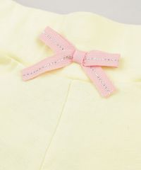 Short-Infantil-com-Laco--Girl-Power--em-Algodao---Sustentavel-Amarelo-Claro-9221206-Amarelo_Claro_3