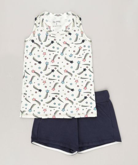 Conjunto-Infantil-de-Regata-Estampada-de-Estrelas-Off-White---Short-com-Laco-em-Algodao---Sustentavel-Azul-Marinho-9284262-Azul_Marinho_1