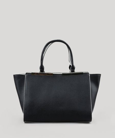 Bolsa-Feminina-Shopper-Bicolor-Preta-8883238-Preto_1 Bolsa-Feminina-Shopper-Bicolor-Preta-8883238-Preto_1