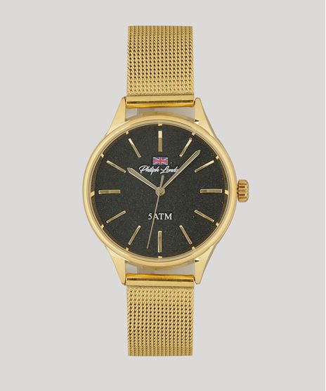 Relogio-Analogico-Philiph-London-Feminino---PL81023145F-Dourado-9262215-Dourado_1