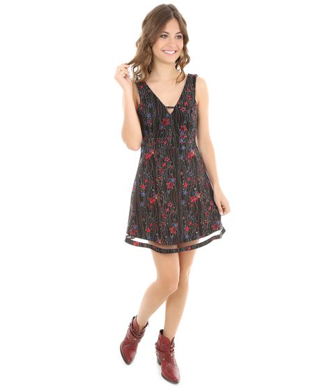 vestido clock house c&a