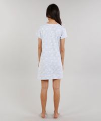 Camisola-Feminino-Manga-Curta-Gatinha-Cinza-Mescla-Claro-9223816-Cinza_Mescla_Claro_2