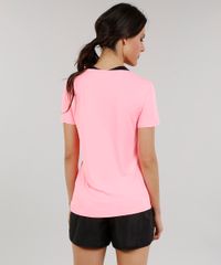 Blusa-Feminina-Esportiva-Ace-Basica-Manga-Curta-Decote-Redondo-Rosa-Neon-9154965-Rosa_Neon_2
