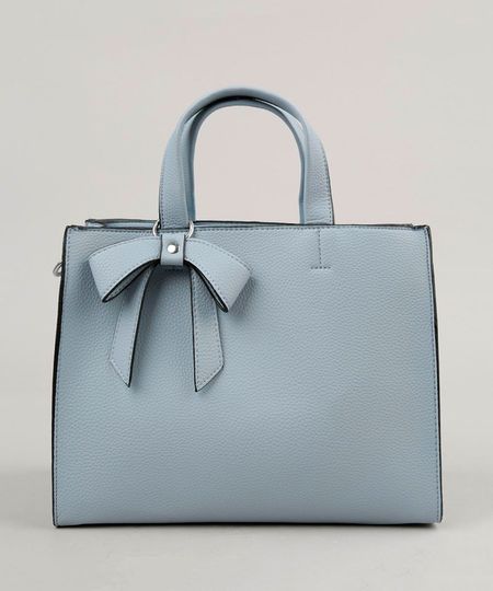 Bolsa-Feminina-Tote-com-Laco-e-Alca-Transversal-Removivel-Azul-Claro-9197796-Azul_Claro_1
