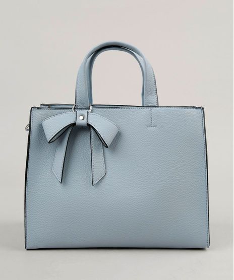 Bolsa-Feminina-Tote-com-Laco-e-Alca-Transversal-Removivel-Azul-Claro-9197796-Azul_Claro_1
