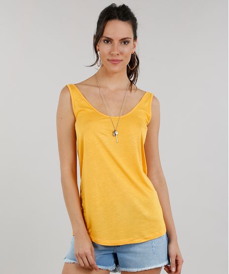 Regata-Feminina-Basica-Ampla-Decote-Redondo-Mostarda-9247623-Mostarda_1