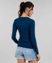 Sueter-Feminino-Basico-em-Trico-Manga-Longa-Decote-V-Azul-Petroleo-8839960-Azul_Petroleo_2