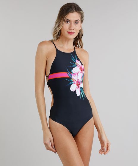 Maio-Body-Frente-Unica-Sem-Bojo-com-Estampa-Floral-e-Protecao-UV50--Preto-9284364-Preto_1