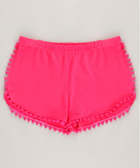 Short-Infantil-Texturizado-com-Pompom-Pink-9229156-Pink_1