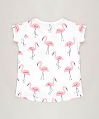 Blusa-Infantil-Estampada-de-Flamingos-com-Babado-Manga-Curta-Decote-Redondo-Off-White-9266188-Off_White_2
