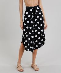 Calca-Feminina-Pantacourt-Envelope-Estampada-de-Poas-Preta-9225708-Preto_1