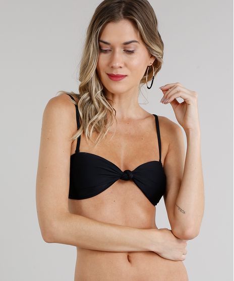 Biquini-Top-Tomara-que-Caia-com-No-e-Bojo-Protecao-UV-50--Preto-9284369-Preto_1