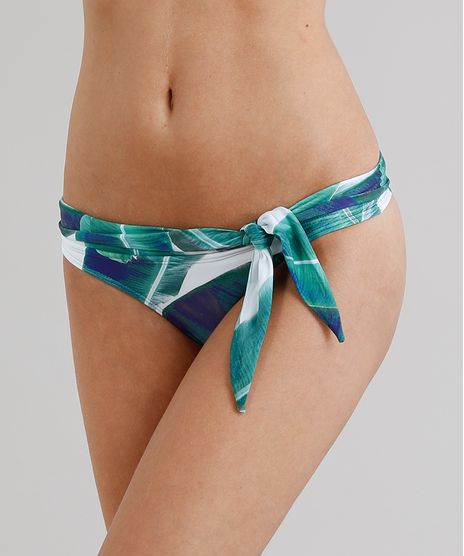 Biquini-Calcinha-Tanga-Estampada-de-Folhagens-com-No-e-Protecao-UV50--Branca-9221489-Branco_1