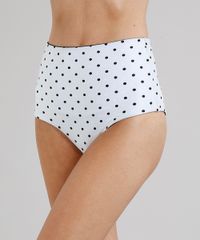 Biquini-Calcinha-Hot-Pant-Dupla-Face-Estampado-de-Poas-com-Protecao-UV50--Preta-9221412-Preto_4