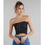Top-Faixa-Feminino-Franzido-Estampado-de-Poas-Preto-9280856-Preto_1
