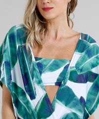 Maio-Body-Estampado-de-Folhas-Transpassado-Decote-V-com-Top-Faixa-e-Protecao-UV50--Branco-9221491-Branco_4