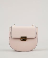Bolsa-Feminina-Transversal-com-Corrente-Rose-9197858-Rose_1