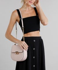 Bolsa-Feminina-Transversal-com-Corrente-Rose-9197858-Rose_2
